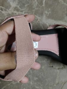 Pink Strappy Heels Sandals - Size 10