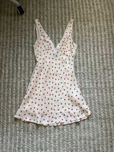 Zara Strawberry 🍓 printed Mini Dress🤤