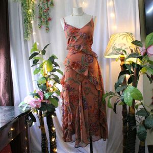 Floral Ruffle Dress