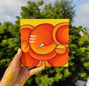 Ganesha Canvas Painting
