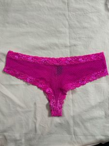 Pink Lace Briefs