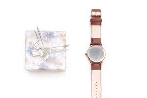 Green Leather Watch