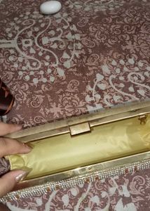 Sparkly Gold Clutch