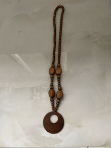 Wooden Bead Necklace