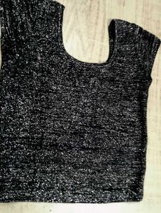 Sparkly Black Top