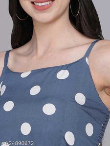 Sexy Polka Dot Midi Dress
