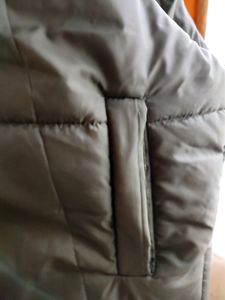 Dark Army Green Puffer Gilet