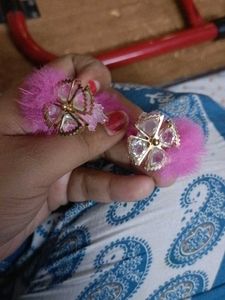 Pink Furry Bracelet