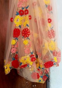 Multi Colour Designer Lehenga