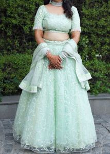 Heavy Stone Work Bridal Lehenga