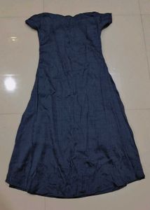 Stylish Blue &amp; White Dress