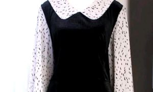 Korean Velvet Dress