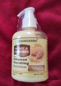 Sandarbh Body Lotion 🧴 Honey 🍯 &amp; Almonds.