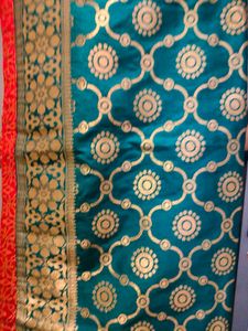 Red Ghagra With Beautiful Dupatta
