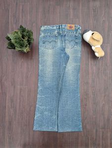Vintage Flare Leg Denim Jeans