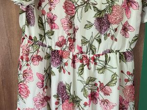 Floral Breeze Cotton Midi Dress – Light, Airy &amp; Pe
