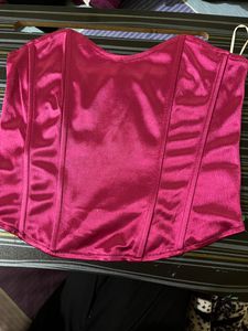 Urbanic Rose Pink Corset Top Women’s