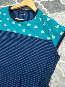 Blue Night Suit For Women