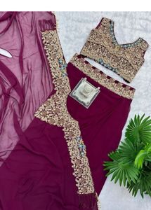 crop top  Lehenga set Choli wedding