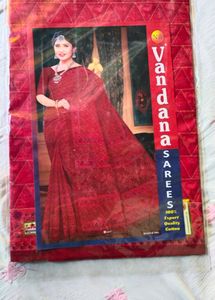 Women Pure Cotton Saree