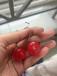 Cherry Drop Earrings