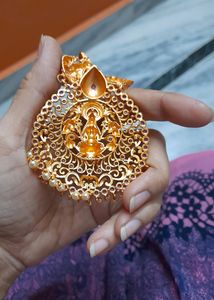 Too Good Quality Laxmi Long Chain With Kempu Stone