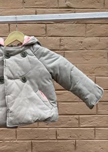 Baby paded Coat with hodded rabbit Ears