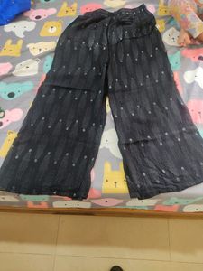 Combo-Top And Plazzo Set With Makeup Bag