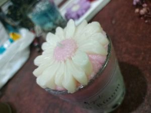Scented Candle With Lavender Fragrance