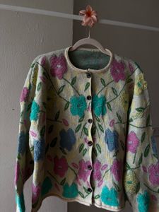 Flower Power LOOSE Fit Cardigan