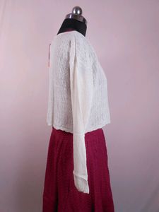 One Piece+Cardigan Top