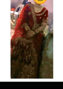 Gorgeous Maroon Lengha