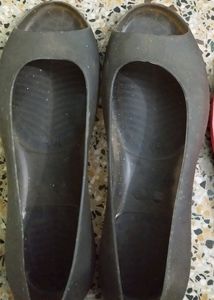 Rainy Season Plastic Open Booties.