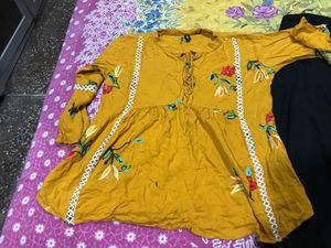 Kurta Top And Pants Set