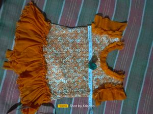 Beautiful Dress For Girls 🧡