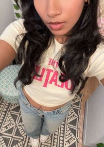 The Beatles Crop Top