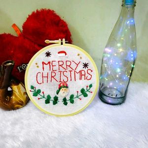 Christmas embroidery hoop, customized hoop