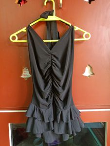 Black Frill Top