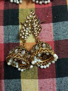 Traditional Oxidised Jhumka Earrings ✨