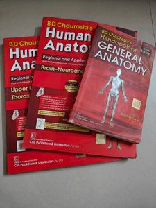 BD Chaurasia Anatomy Book Set
