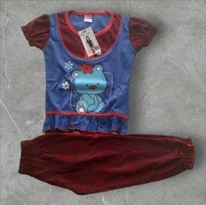 Set Of 3 New Cotton Night Dress For Kids
