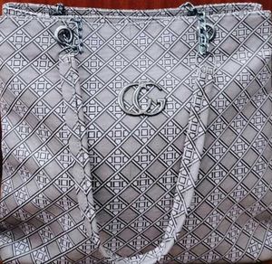 Tote Bag - Grey Pattern