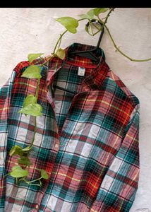 Old Navy Plaid Flannel Unisex Shirt