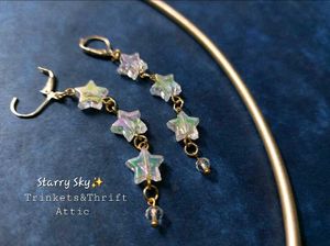 Starry Sky Dangle Earrings