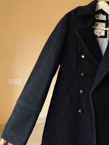 Classic Navy Blue Pea Coat