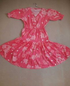 Floral Pink Dress