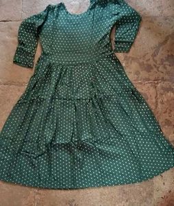 Green Vintage Style kurti