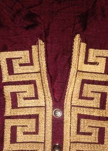 Dark Maroon Kurti