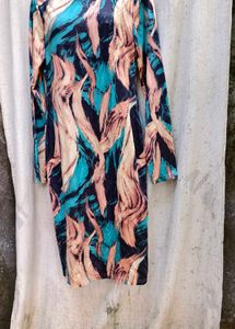 I. Patterned Bodycon Dress