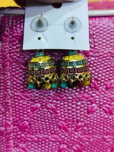 Colourful Jhumka